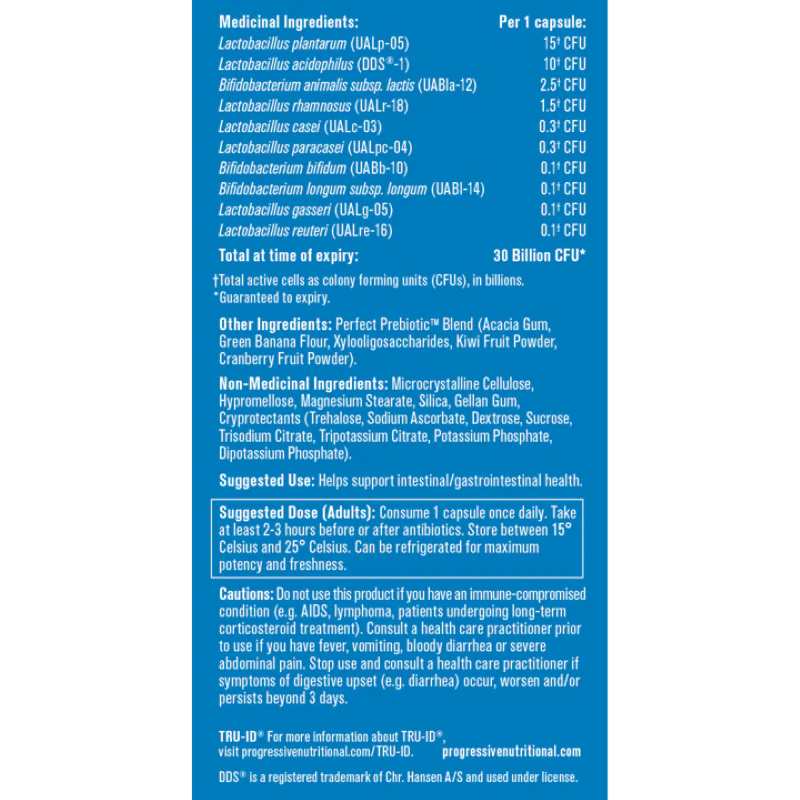 Progressive Perfect Probiotic 30 Billion 30 Caps - Image 3